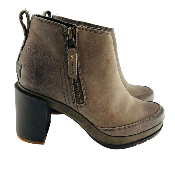 Sorel Blake Bootie Quarry Gray Boots Size US 7.5 Women's EU 38.5 NL3302-245 - Picture 2 of 15
